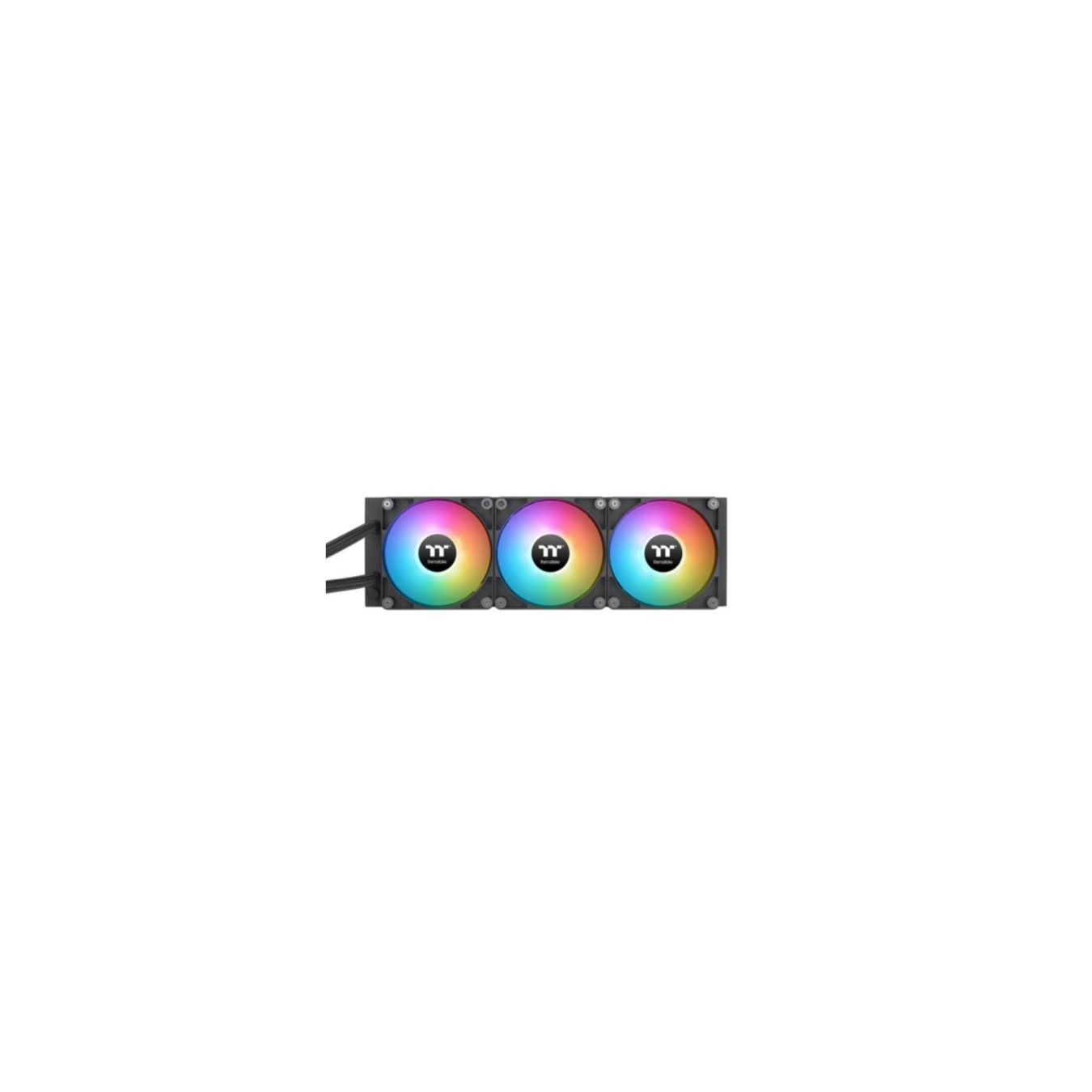 Thermaltake TH360 Ultra ARGB Sync AIO Liquid Cooler - CL-W384-PL12SW-A - 360mm, 3x120mm ARGB Fans, Black, TFT-LCD