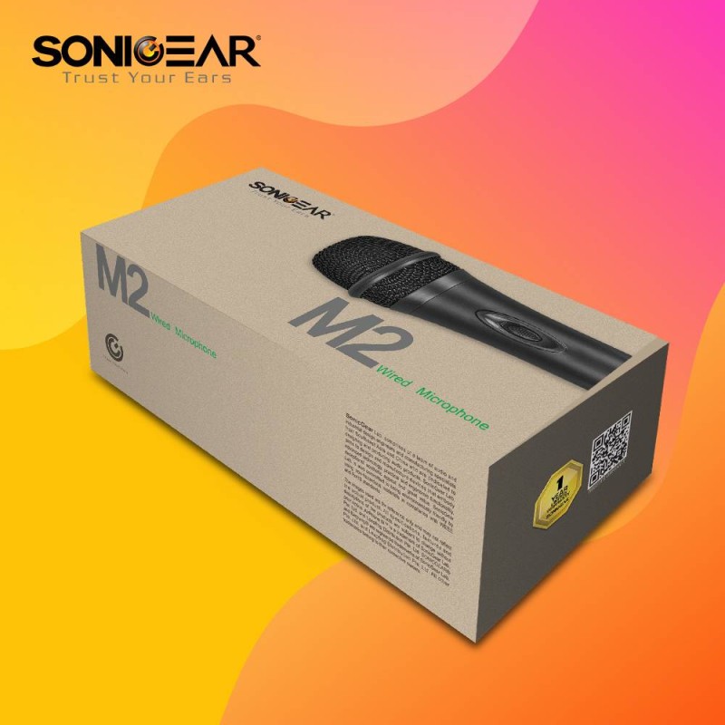 Buy SonicGear Wired Dynamic Microphone - M2 - Wired Dynamic Microphone in Cyprus, Nicosia, Limassol, Larnaka, Pafos
