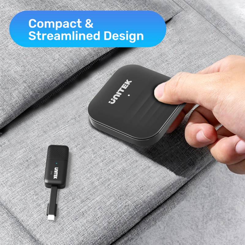 Buy Unitek Wireless USB-C to HDMI Extender Kit - V1184A - Up to 50m in Cyprus, Nicosia, Limassol, Larnaka, Pafos