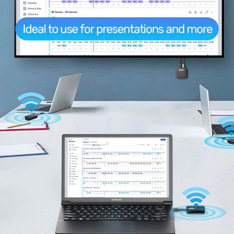 Buy Unitek Wireless USB-C to HDMI Extender Kit - V1184A - Up to 50m in Cyprus, Nicosia, Limassol, Larnaka, Pafos