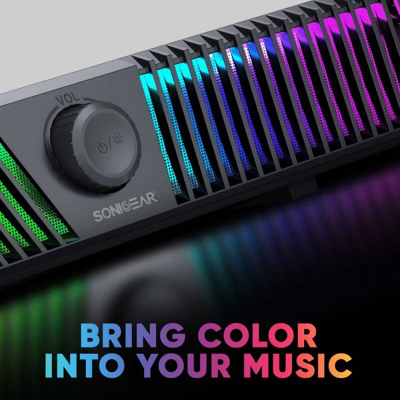 Buy SonicGear Soundbar - iOX Bar III - BT RGB Black in Cyprus, Nicosia, Limassol, Larnaka, Pafos