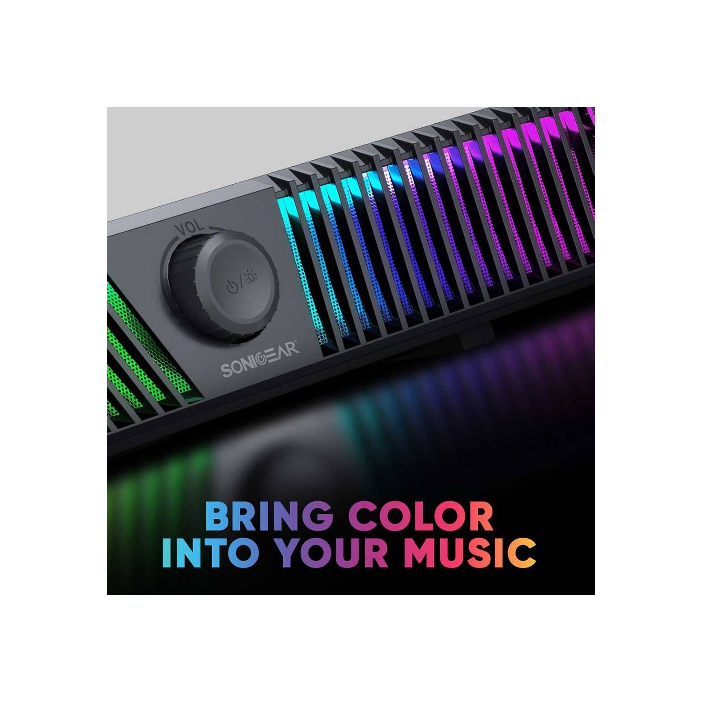 SonicGear Soundbar - iOX Bar III - BT RGB Black — Buy in Cyprus with Fast Delivery