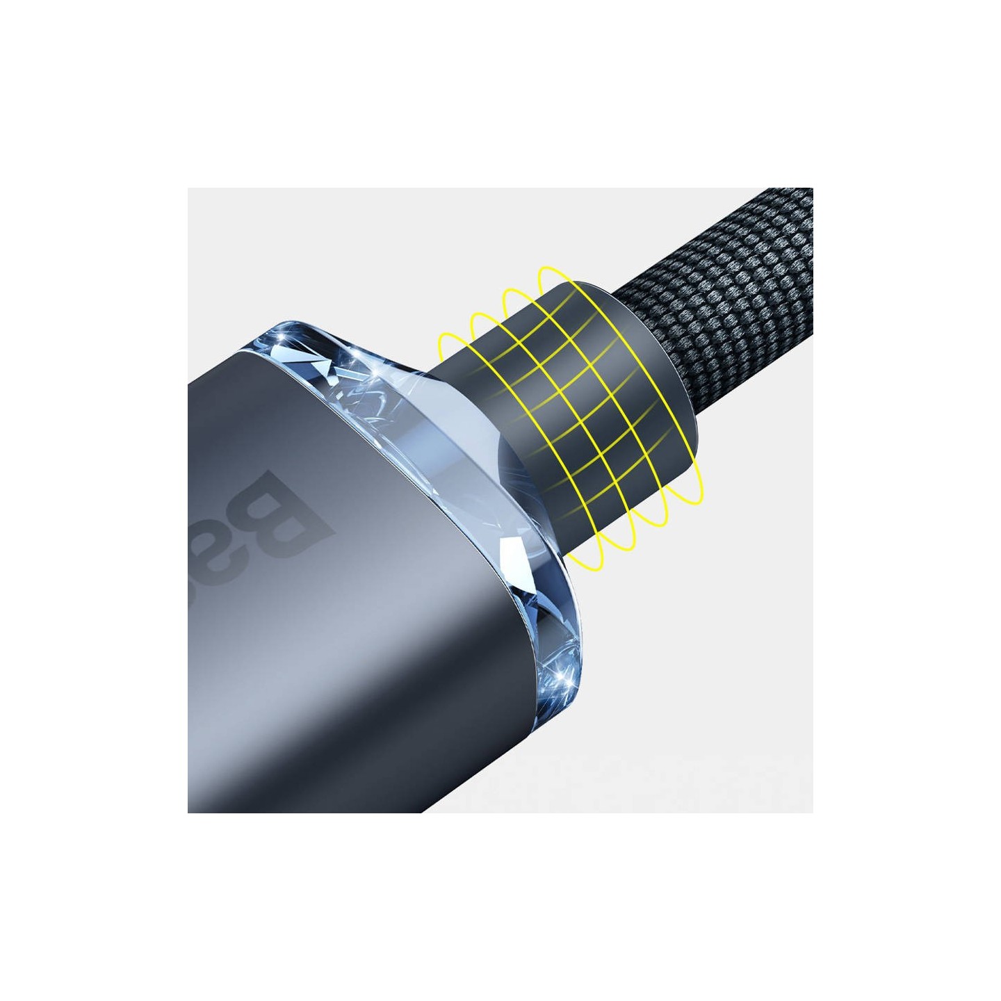 Baseus Cable Lightning to USB-C Crystal Series - 2.0m White — Buy in Cyprus with Fast Delivery