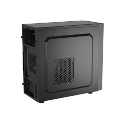 Natec Helix USB-C MATX Mini Tower PC Case - Black (Boxed) — Buy in Cyprus with Fast Delivery