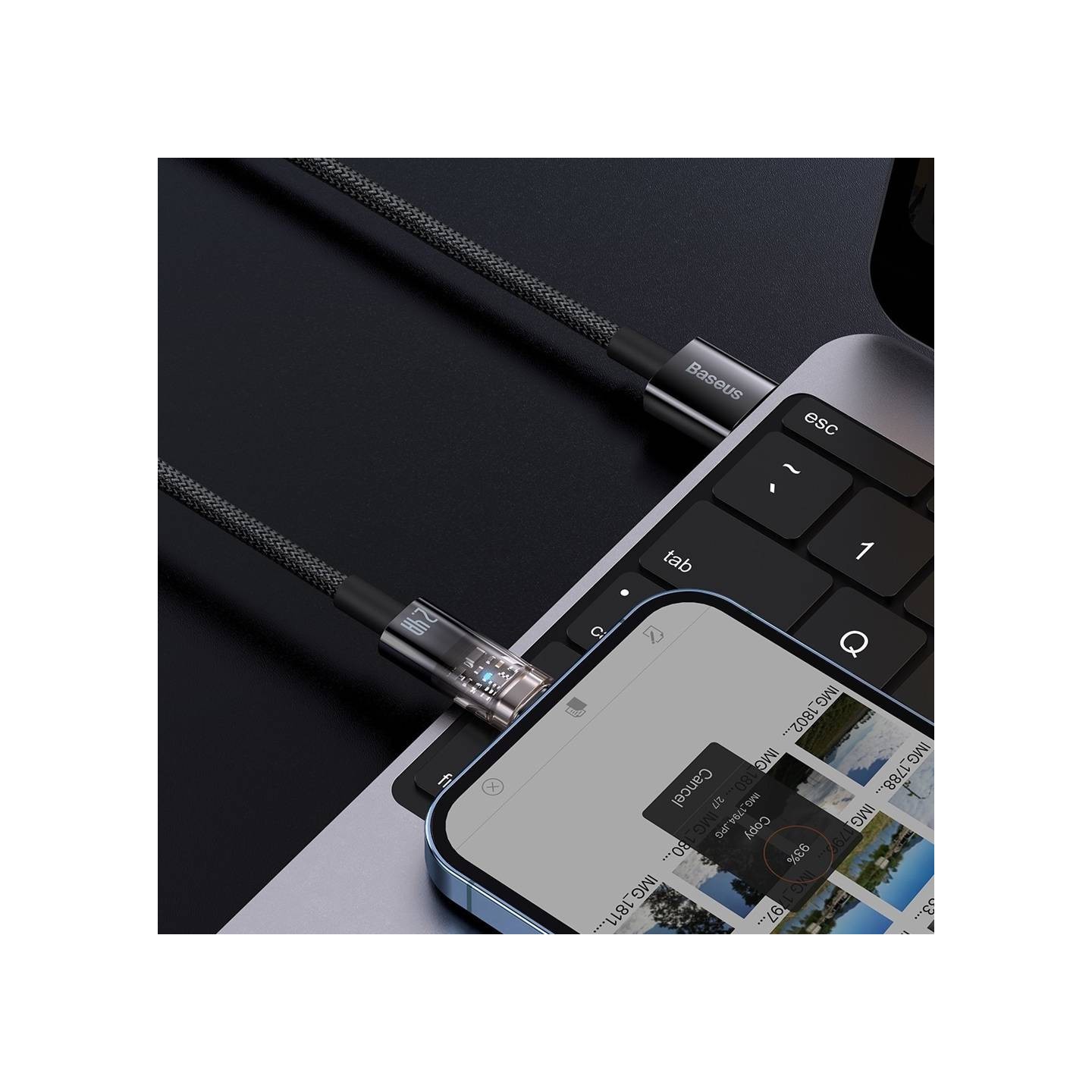 Baseus Cable Lightning to USB-A Explorer Series - Auto Power-Off — Buy in Cyprus with Fast Delivery