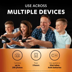 Buy Duracell Rechargeable AAA - 750 mAh (4pcs) in Cyprus, Nicosia, Limassol, Larnaka, Pafos