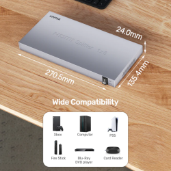 Buy Unitek HDMI Splitter - V1132A - 1x8 4K30Hz in Cyprus, Nicosia, Limassol, Larnaka, Pafos