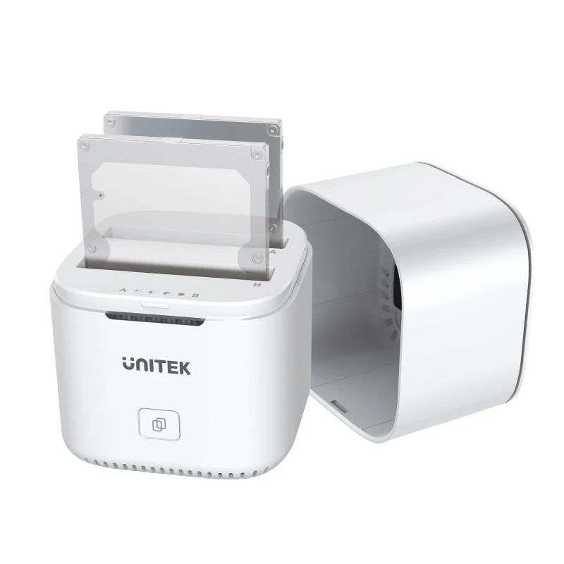 Buy Unitek HDK Marshmallow - S1105B - 2x2.5'' SATA Diskstation DAS in Cyprus, Nicosia, Limassol, Larnaka, Pafos