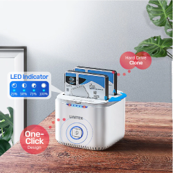 Buy Unitek HDK Marshmallow - S1105B - 2x2.5'' SATA Diskstation DAS in Cyprus, Nicosia, Limassol, Larnaka, Pafos