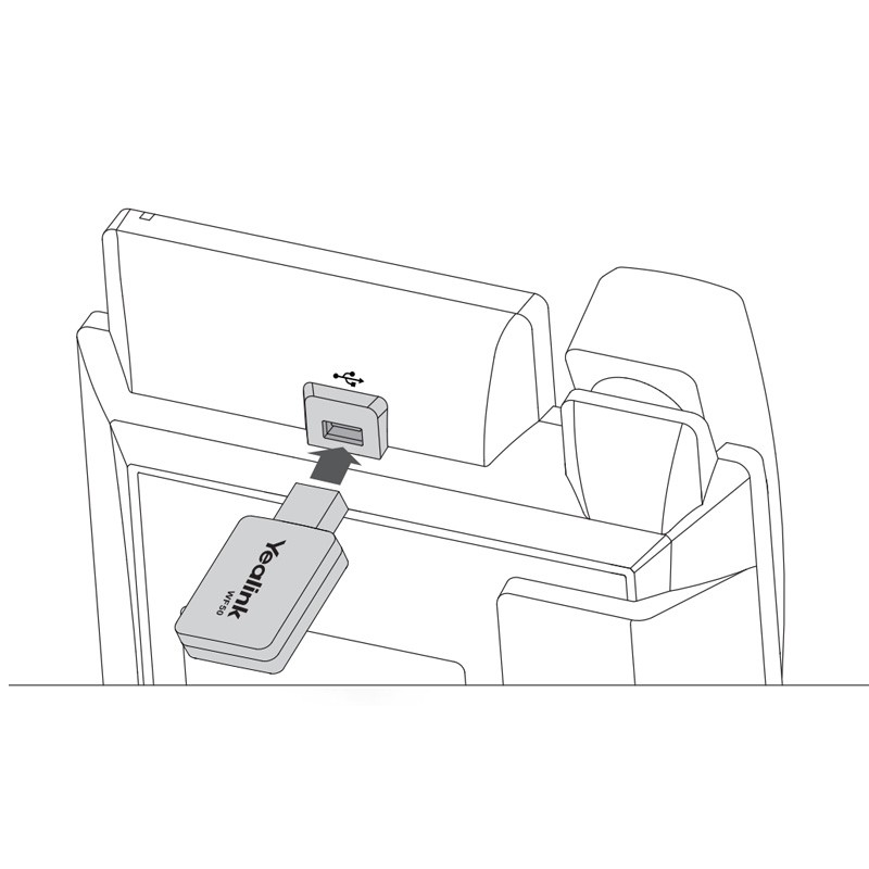Buy Yealink IP Phone - WF50 - Wi-Fi USB Dongle Dual Band for T27G T4S T44U in Cyprus, Nicosia, Limassol, Larnaka, Pafos