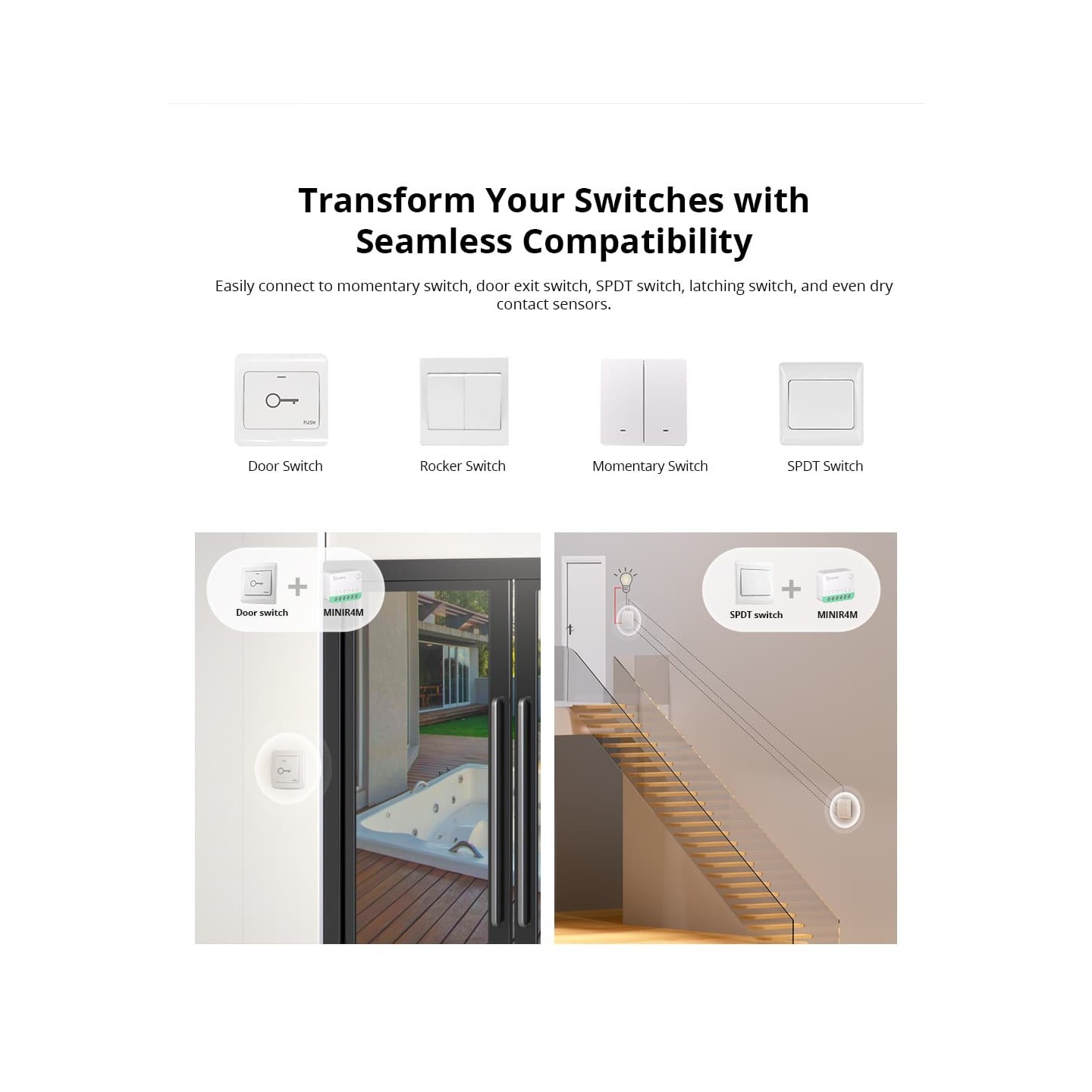 Sonoff WiFi Smart Switch MINI - R4M - Matter — Buy in Cyprus with Fast Delivery