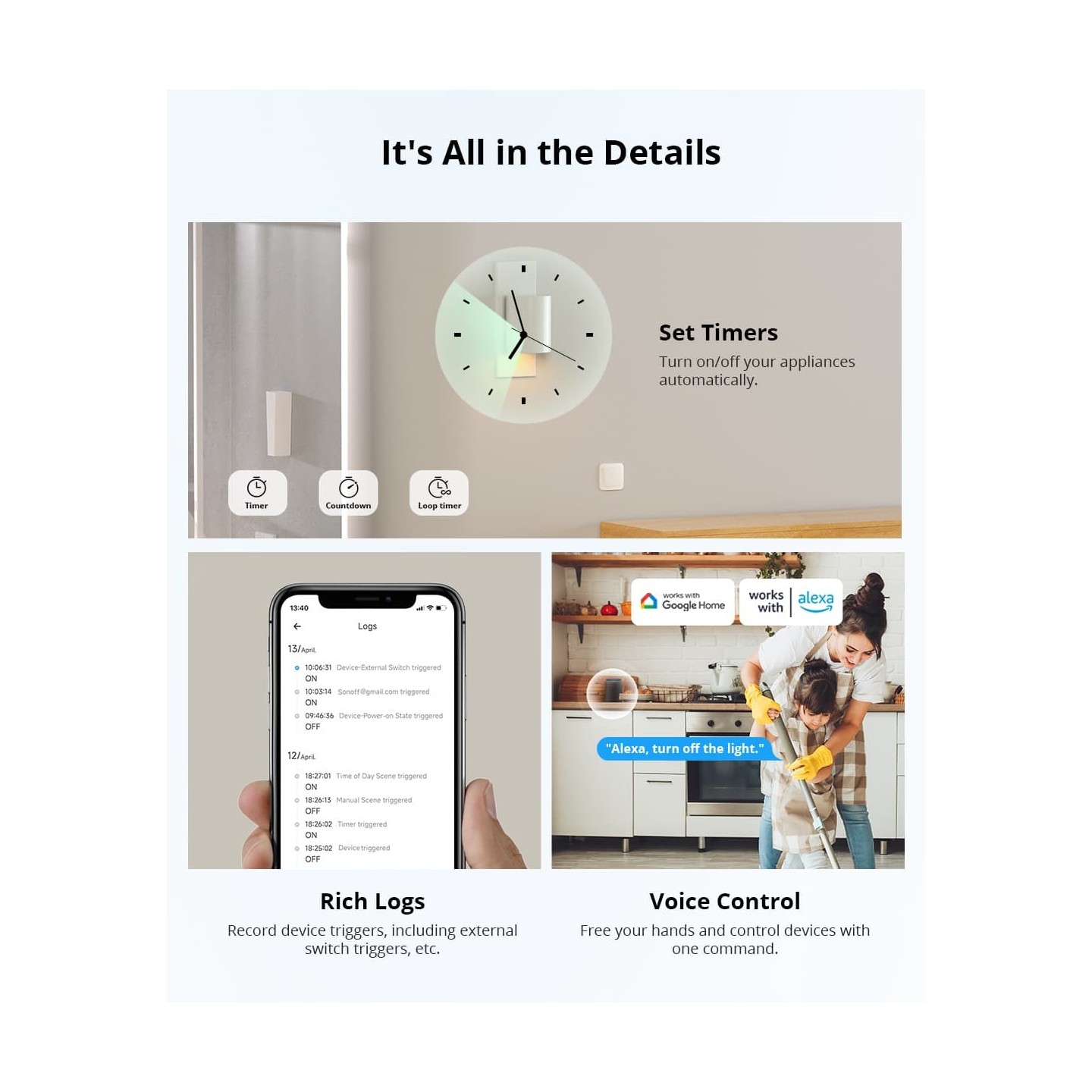 Sonoff WiFi Smart Switch MINI - R4M - Matter — Buy in Cyprus with Fast Delivery