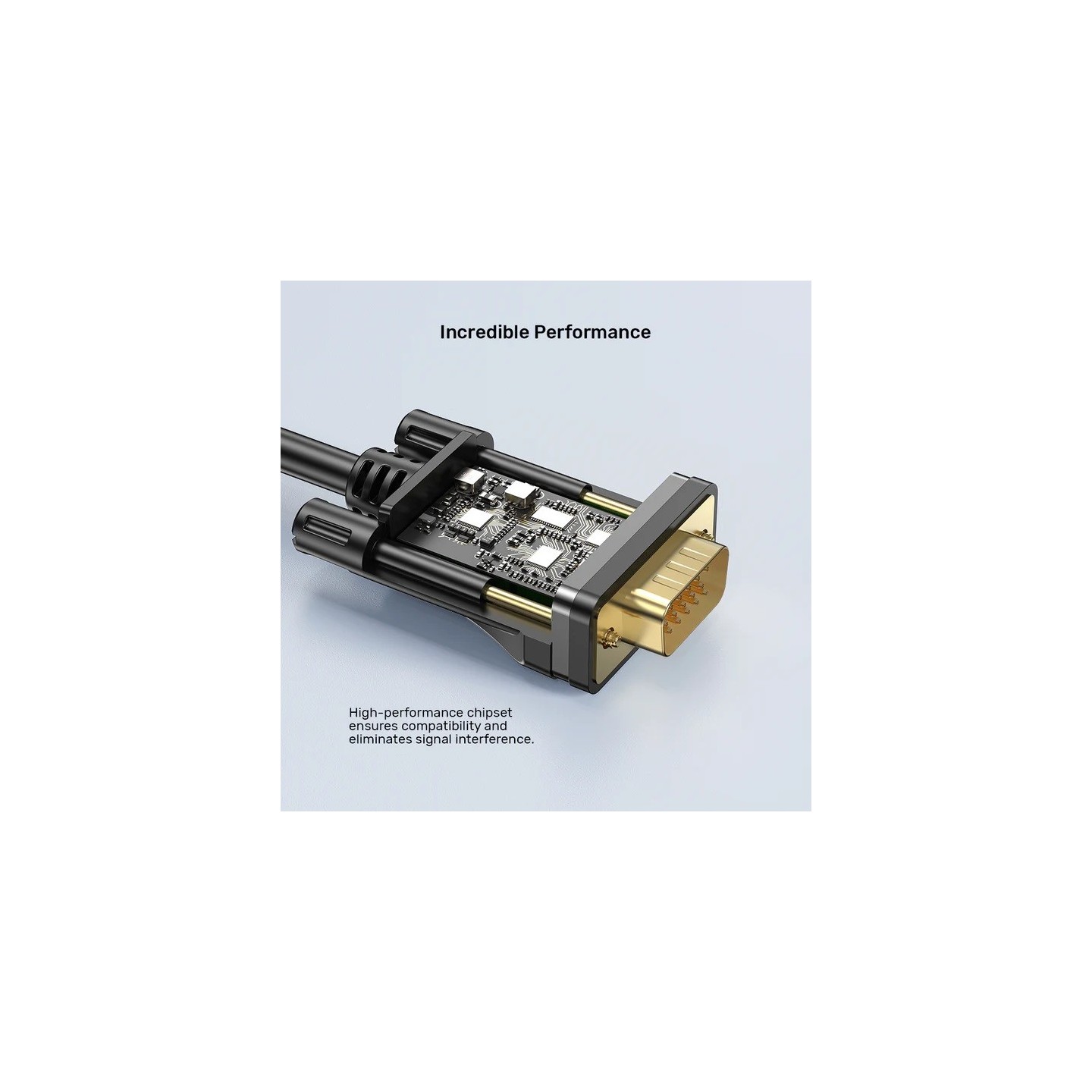 Unitek Converter HDMI to VGA Adapter Cable - 2.0m — Buy in Cyprus with Fast Delivery