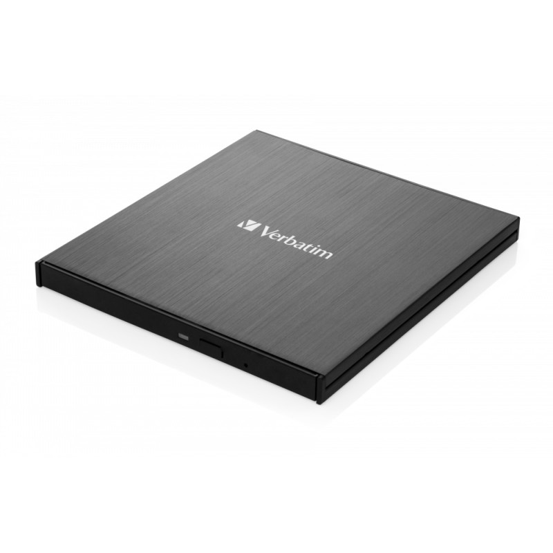 Buy Verbatim External Slimline CD DVD Writer - USB 3.2 USB-C Black in Cyprus, Nicosia, Limassol, Larnaka, Pafos
