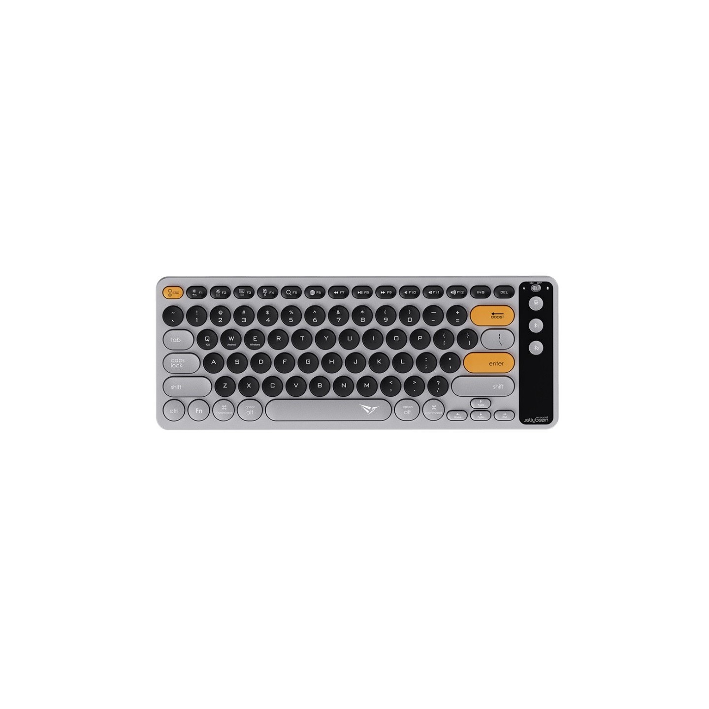 Alcatroz Jellybean AirDock 2 Wireless 2.4G+Bluetooth Keyboard Autumn Black (Boxed) — Buy in Cyprus with Fast Delivery
