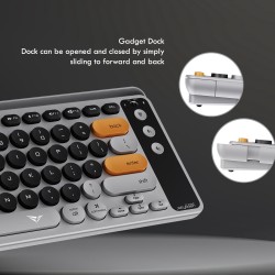Alcatroz Jellybean AirDock 2 Wireless 2.4G+Bluetooth Keyboard Autumn Black (Boxed) — Buy in Cyprus with Fast Delivery