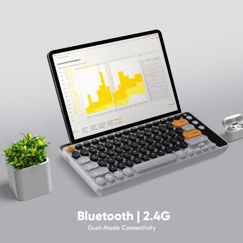Buy Alcatroz Jellybean Keyboard - AirDock 2 - Wireless 2.4G+BT Keyboard Autumn B... in Cyprus, Nicosia, Limassol, Larnaka, Pafos