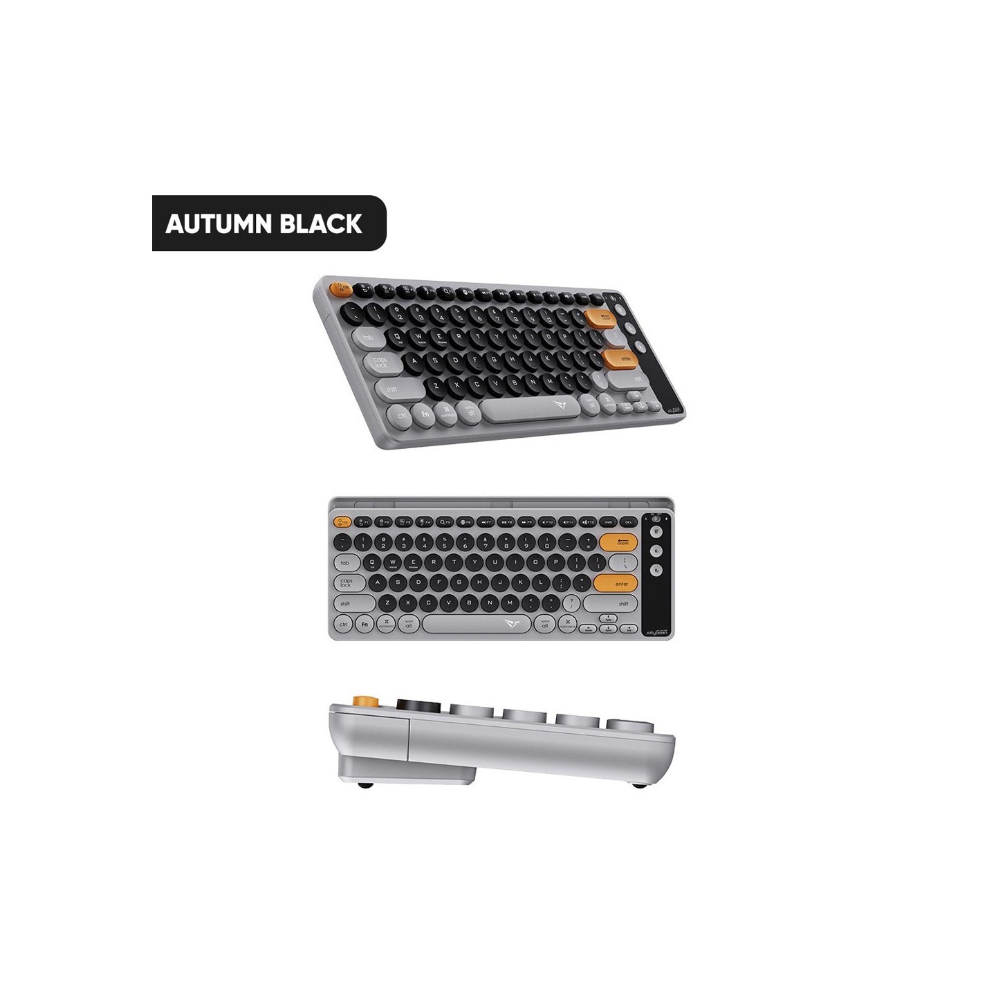Alcatroz Jellybean AirDock 2 Wireless 2.4G+Bluetooth Keyboard Autumn Black (Boxed) — Buy in Cyprus with Fast Delivery