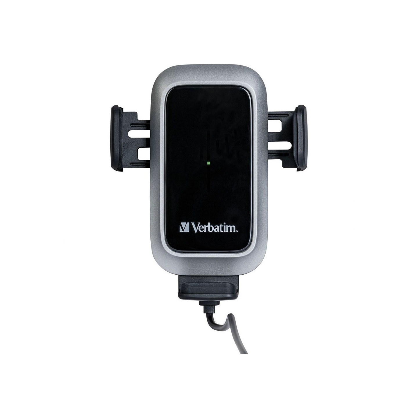 Verbatim Wireless Auto Align Car Charger - FWC-03 - Wireless Auto Align Car Charger Qi Certified for AirVent Dash
