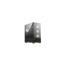MSI MAG PANO 110R PZ - Mid Tower PC Case - Black, Tempered Glass, ARGB Fans — Buy in Cyprus with Fast Delivery