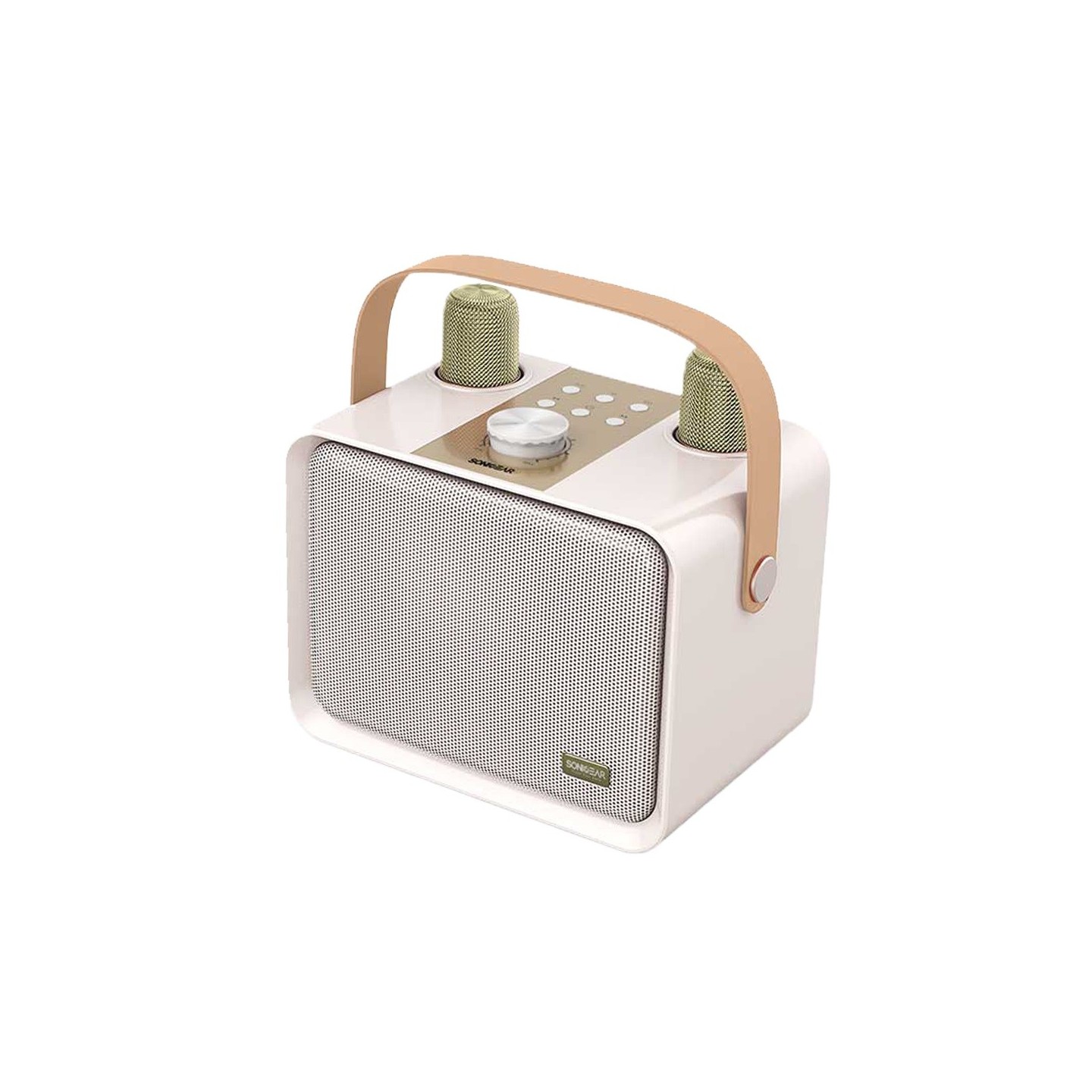 SonicGear Portable Speaker - K600 - SonicGear Portable Speaker BT Wireless Dual Mics iOX Souffle