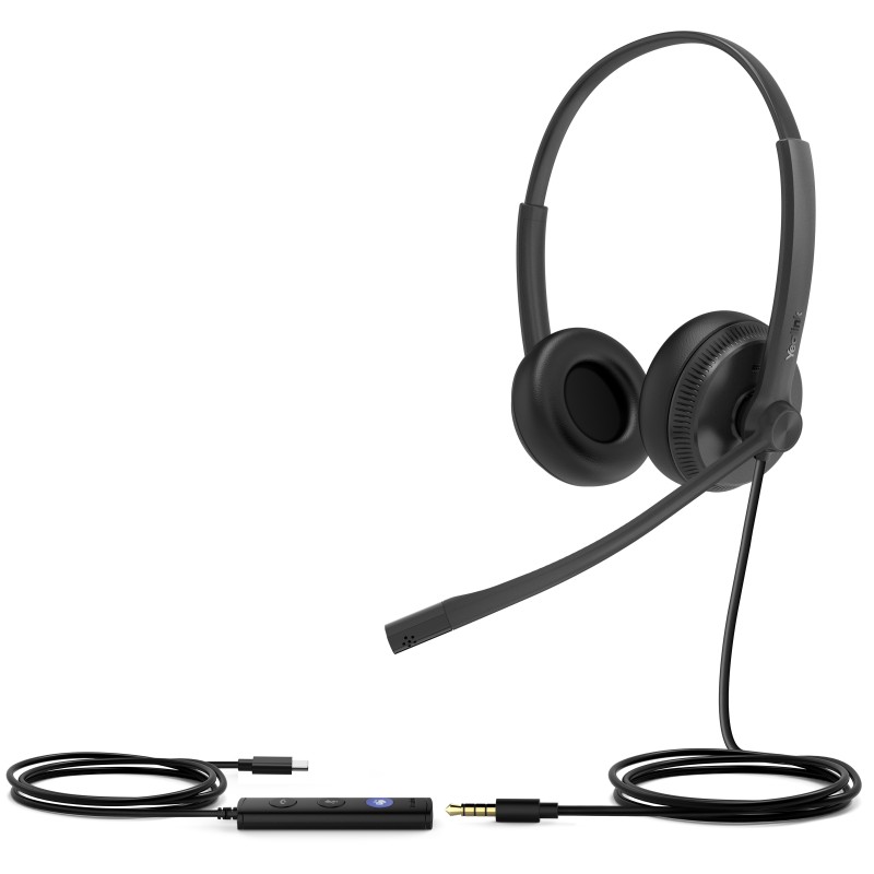 Buy Yealink Headset - UH34 SE - Dual USB-C, Teams in Cyprus, Nicosia, Limassol, Larnaka, Pafos