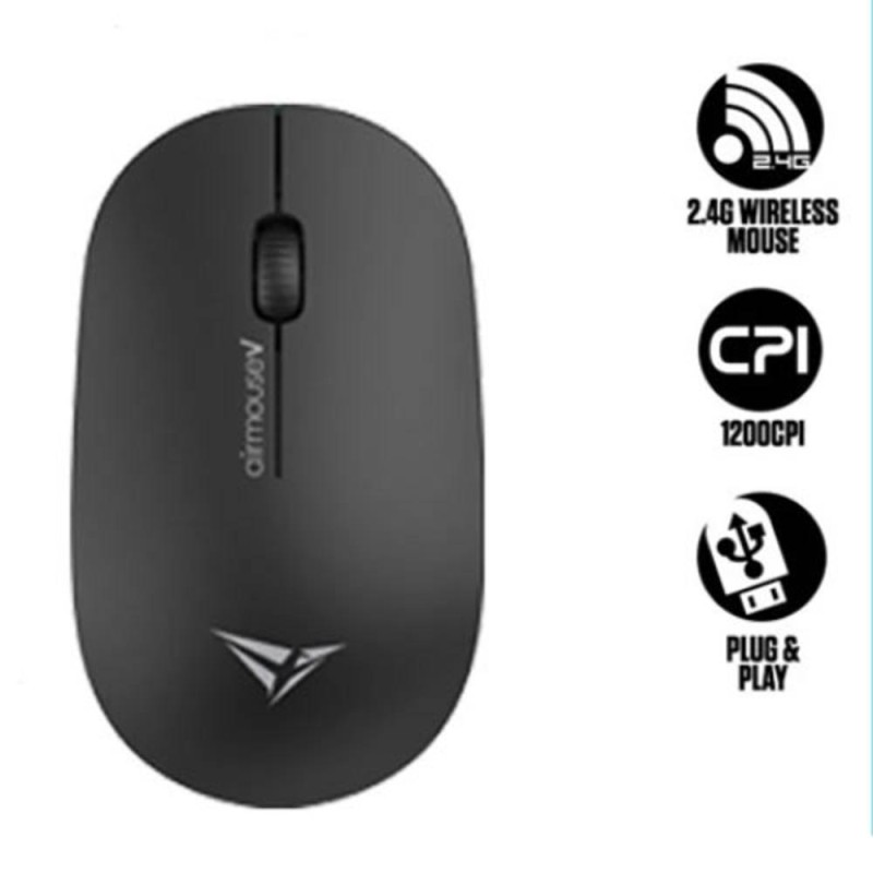 Alcatroz Wireless Mouse Airmouse V Black (Boxed) — Buy in Cyprus with Fast Delivery