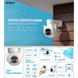 Buy Dahua IP 3.0MP 3.6mm Wifi PT Dome Dual Illumination - P3B-PV - 3.0MP, 3.6mm,... in Cyprus, Nicosia, Limassol, Larnaka, Pafos