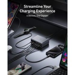 Buy Anker Mobile Charger Desktop 200W PRIME - A2683 - Black in Cyprus, Nicosia, Limassol, Larnaka, Pafos