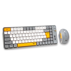 Buy Alcatroz Keyboard & Mouse 2.4G+BT Combo 84K Tetriz Air - 300C - Summer White in Cyprus, Nicosia, Limassol, Larnaka, Pafos