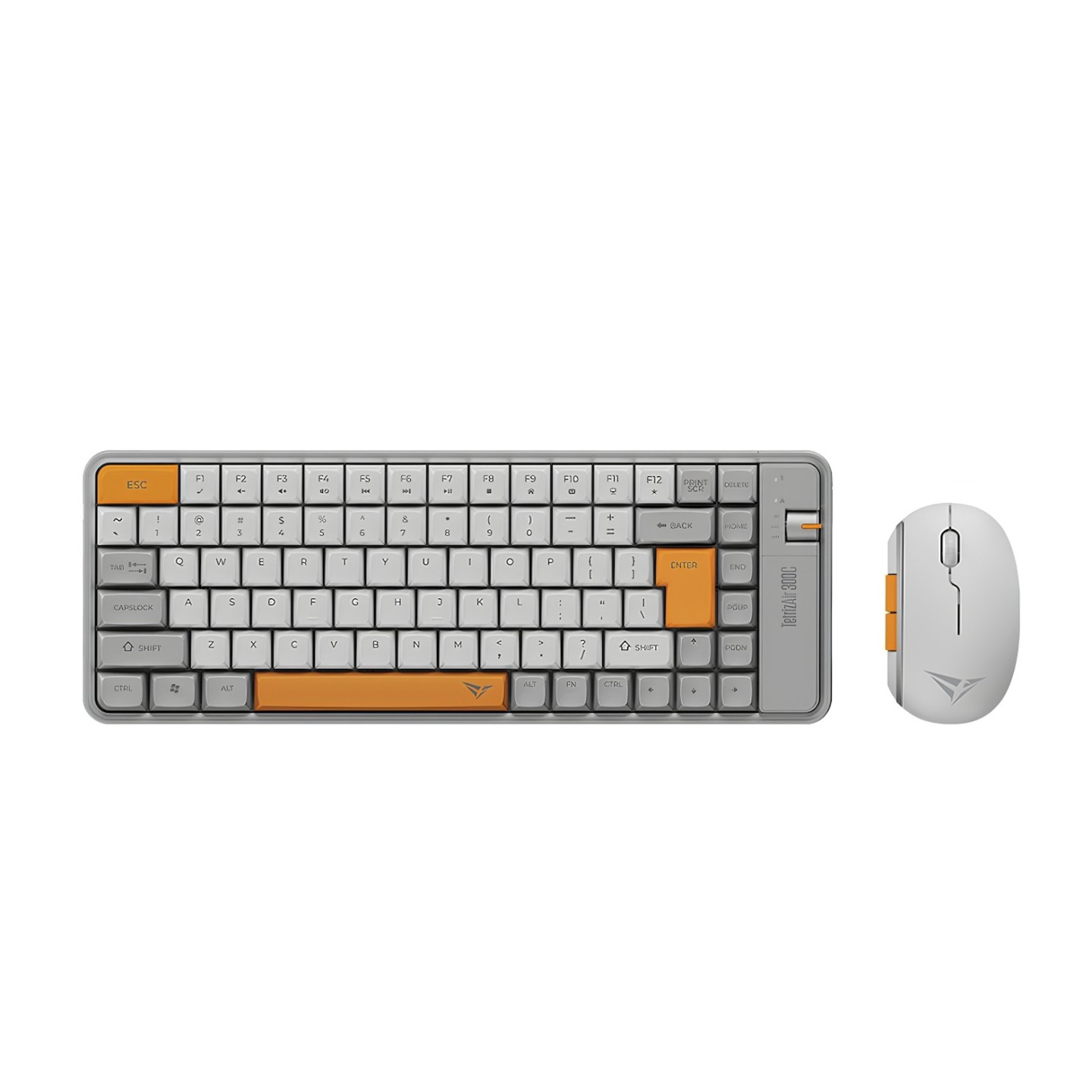 Alcatroz Tetriz Air 300C Keyboard & Mouse 2.4G+BT Combo 84K - Summer White (Boxed) — Buy in Cyprus with Fast Delivery
