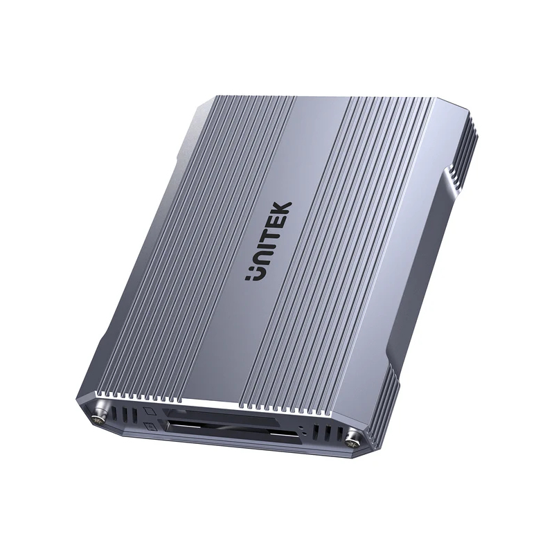 Buy Unitek R1022 Dual Read Write Card Reader USB-C to SD4.0+Micro SD3.0+CF Expre... in Cyprus, Nicosia, Limassol, Larnaka, Pafos