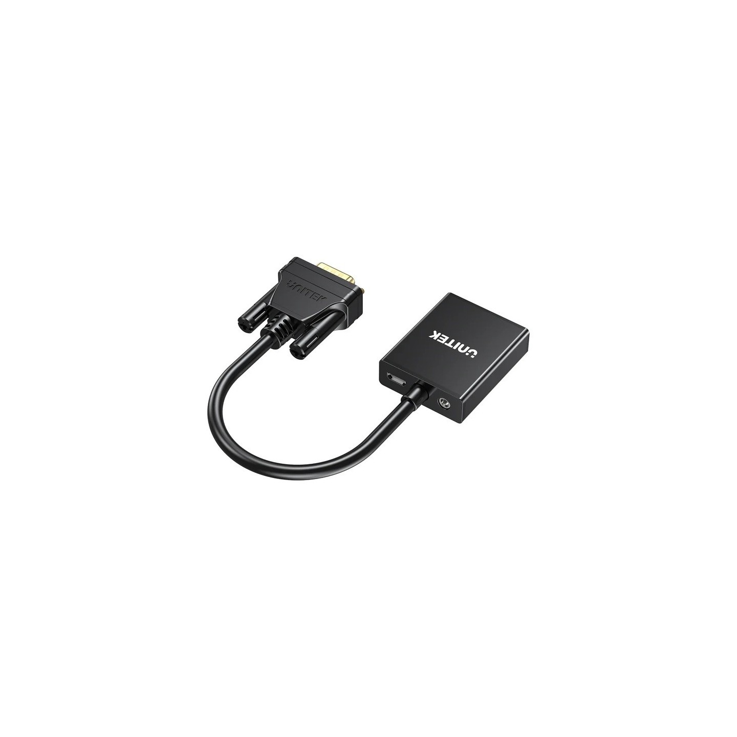 Unitek Converter VGA to HDMI Adapter - with Audio & Power Port — Buy in Cyprus with Fast Delivery