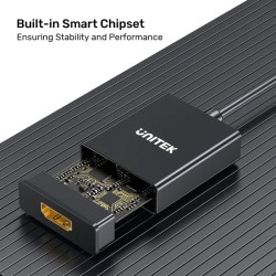 Buy Unitek Converter VGA to HDMI Adapter - with Audio & Power Port in Cyprus, Nicosia, Limassol, Larnaka, Pafos