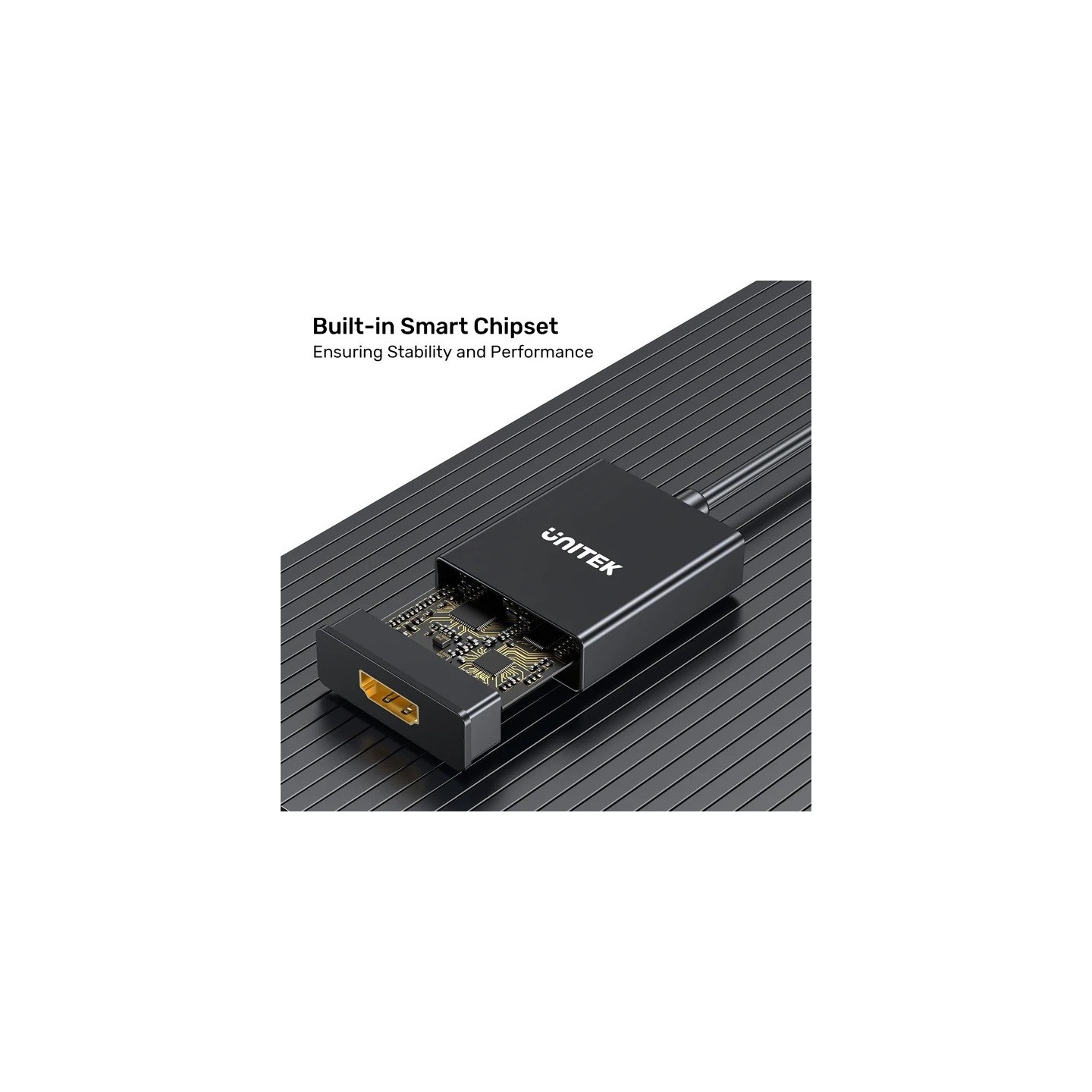 Unitek Converter VGA to HDMI Adapter - with Audio & Power Port — Buy in Cyprus with Fast Delivery