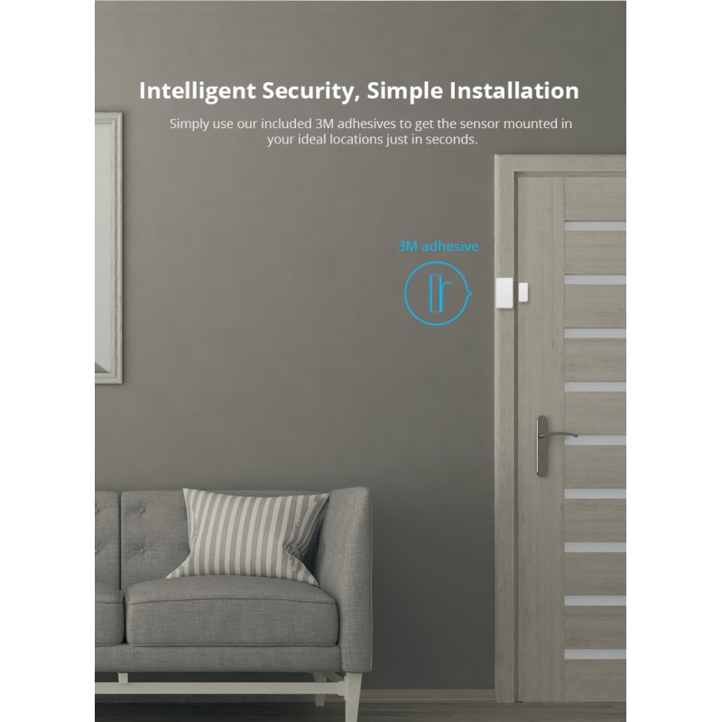 Buy Sonoff ZigBee Wireless Door Window Sensor - SNZB-04 - ZigBee Wireless Door W... in Cyprus, Nicosia, Limassol, Larnaka, Pafos