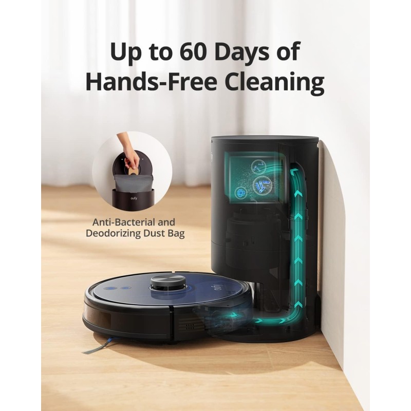 Buy Anker Eufy RoboVac 6 Pack Replacement Antibacterial Dust Bags - LR30 Hybrid+... in Cyprus, Nicosia, Limassol, Larnaka, Pafos