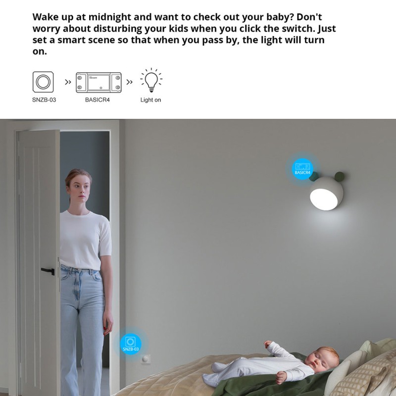 Buy Sonoff WiFi Smart Switch Basic - R4 - 10A in Cyprus, Nicosia, Limassol, Larnaka, Pafos