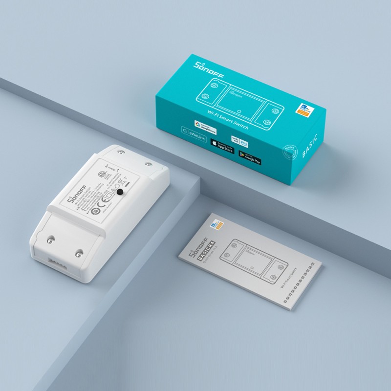 Buy Sonoff WiFi Smart Switch Basic - R4 - 10A in Cyprus, Nicosia, Limassol, Larnaka, Pafos