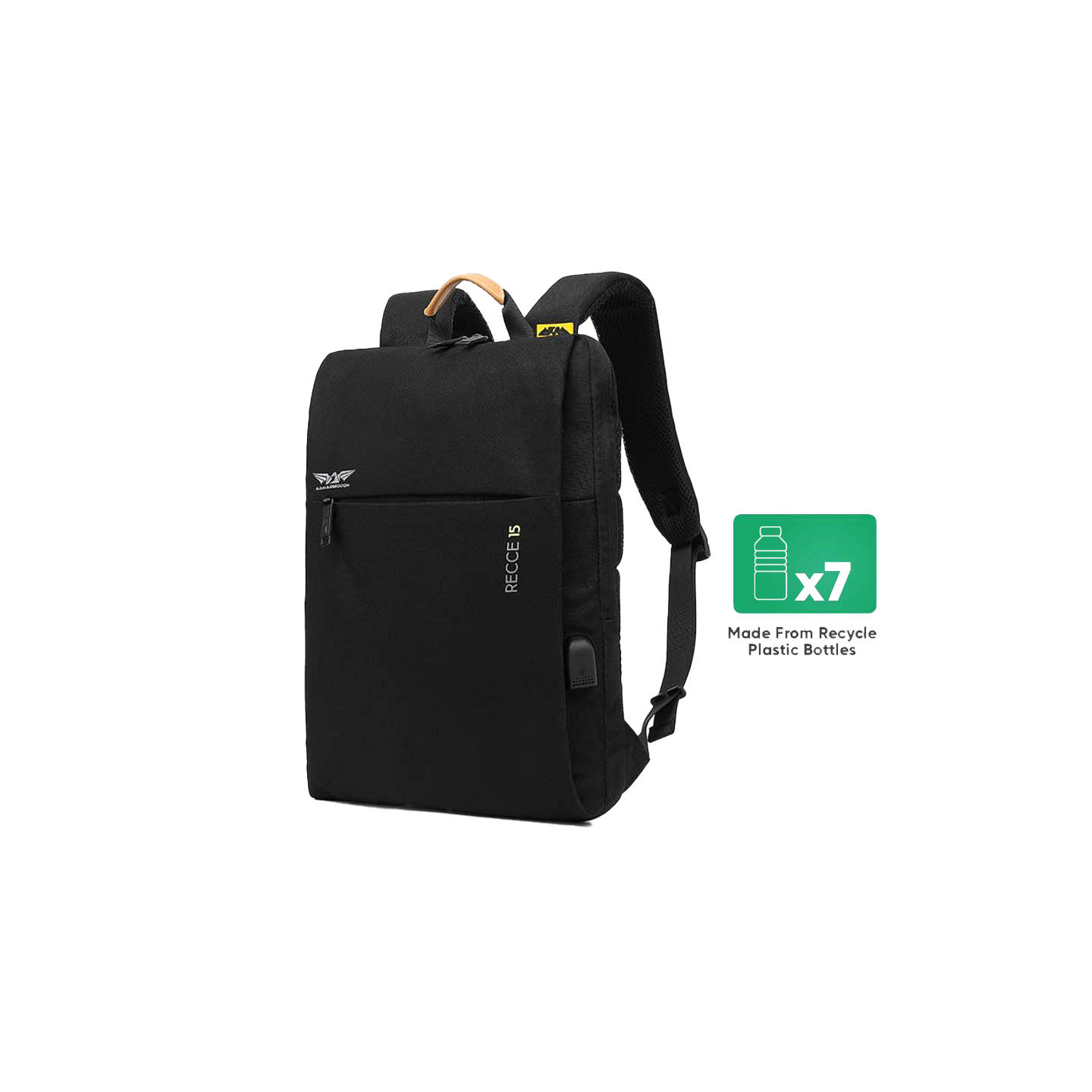 Armaggeddon RECCE 15 GAIA Black Gaming Laptop Backpack | Up to 14-inch — Armenius Store Cyprus