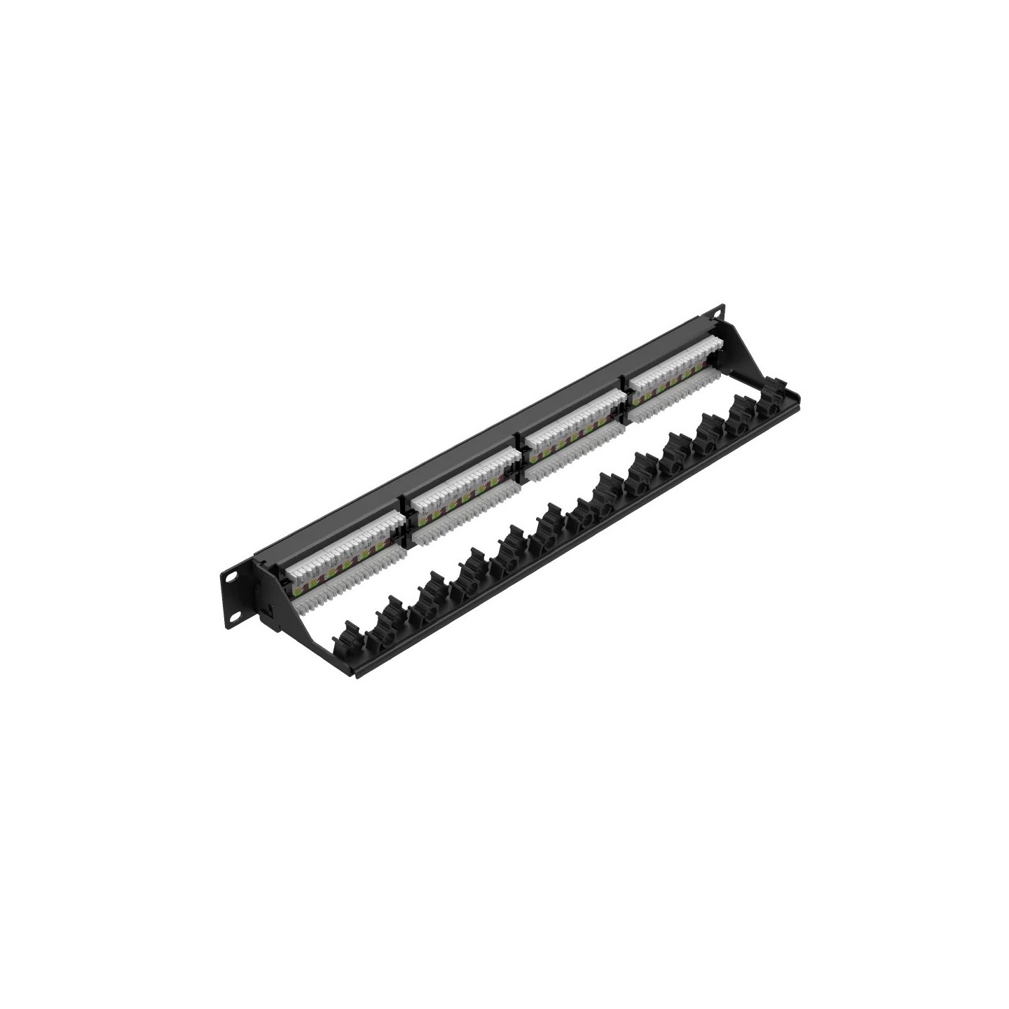 Unitek Network Patch Panel - T003A - 24-Port CAT6 UTP Patch Panel — Buy in Cyprus with Fast Delivery