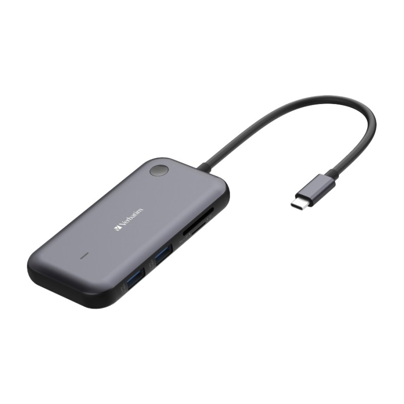 Buy Verbatim Share My Screen USB-C Wireless Display Adapter 1080P with Hub - WDA... in Cyprus, Nicosia, Limassol, Larnaka, Pafos