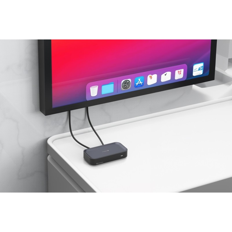 Buy Verbatim Share My Screen USB-C Wireless Display Adapter 1080P with Hub - WDA... in Cyprus, Nicosia, Limassol, Larnaka, Pafos