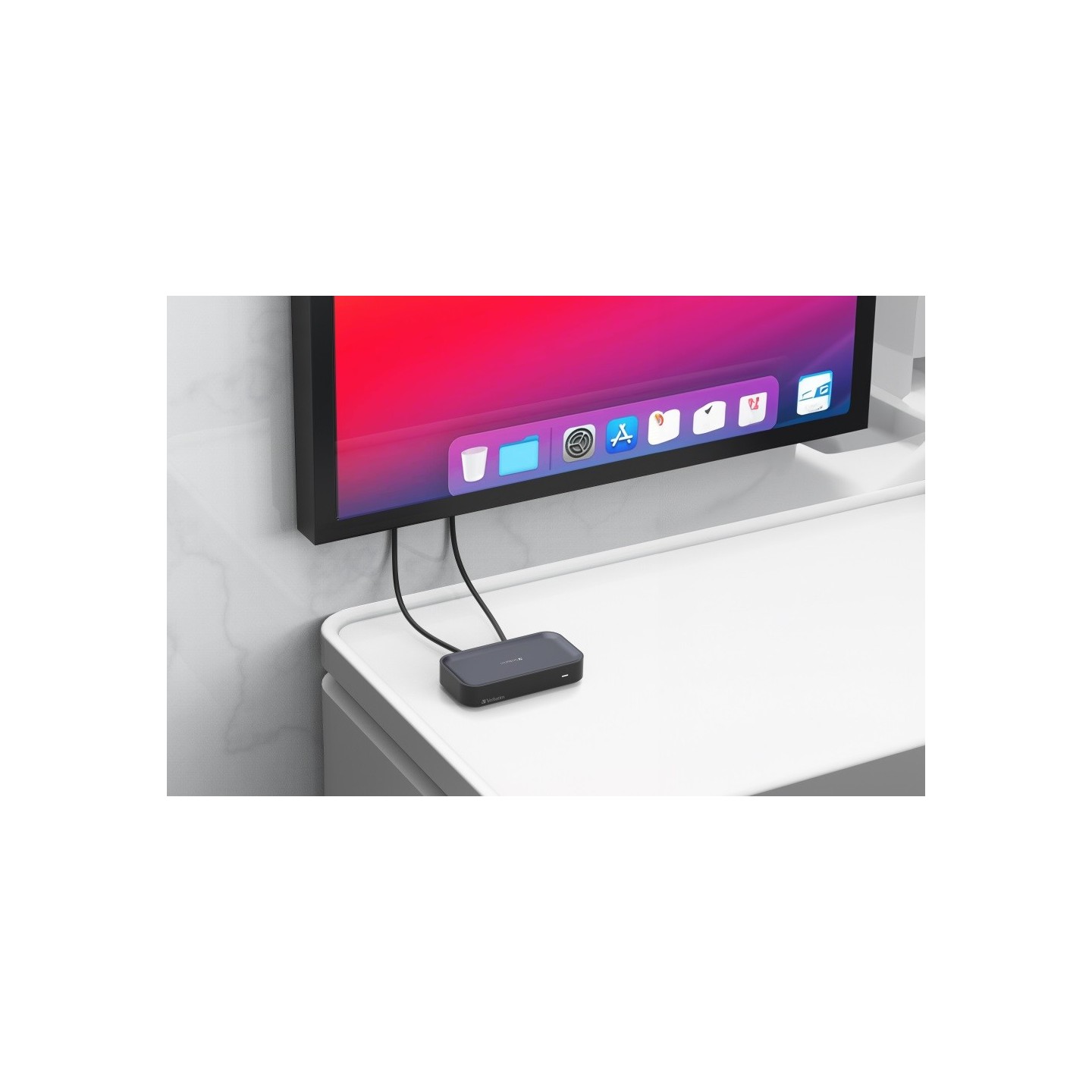 Verbatim Share My Screen USB-C Wireless Display Adapter 1080P with Hub - WDA-01 - USB-C Wireless Display Adapter 1080P with Hub