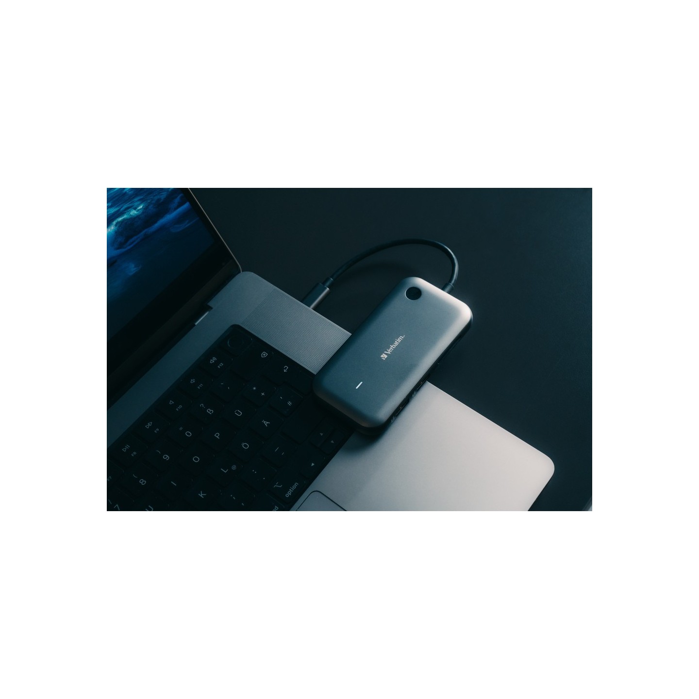 Verbatim Share My Screen USB-C Wireless Display Adapter 1080P with Hub - WDA-01 - USB-C Wireless Display Adapter 1080P with Hub