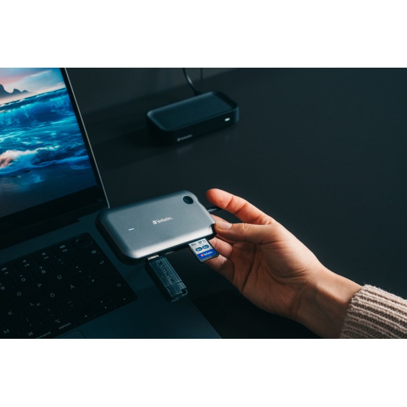 Buy Verbatim Share My Screen USB-C Wireless Display Adapter 1080P with Hub - WDA... in Cyprus, Nicosia, Limassol, Larnaka, Pafos