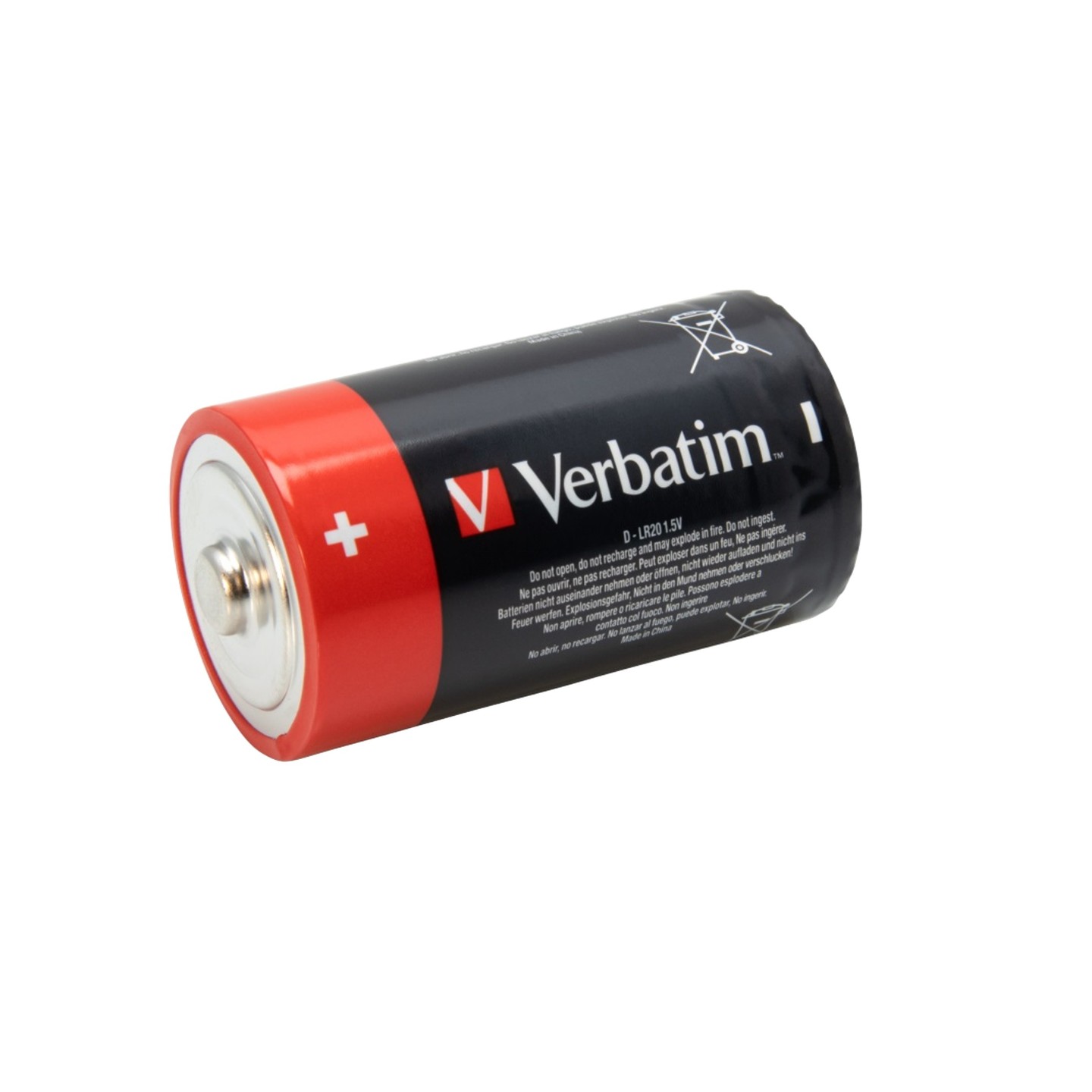 Verbatim Alkaline Batteries - D, 2pcs — Buy in Cyprus with Fast Delivery