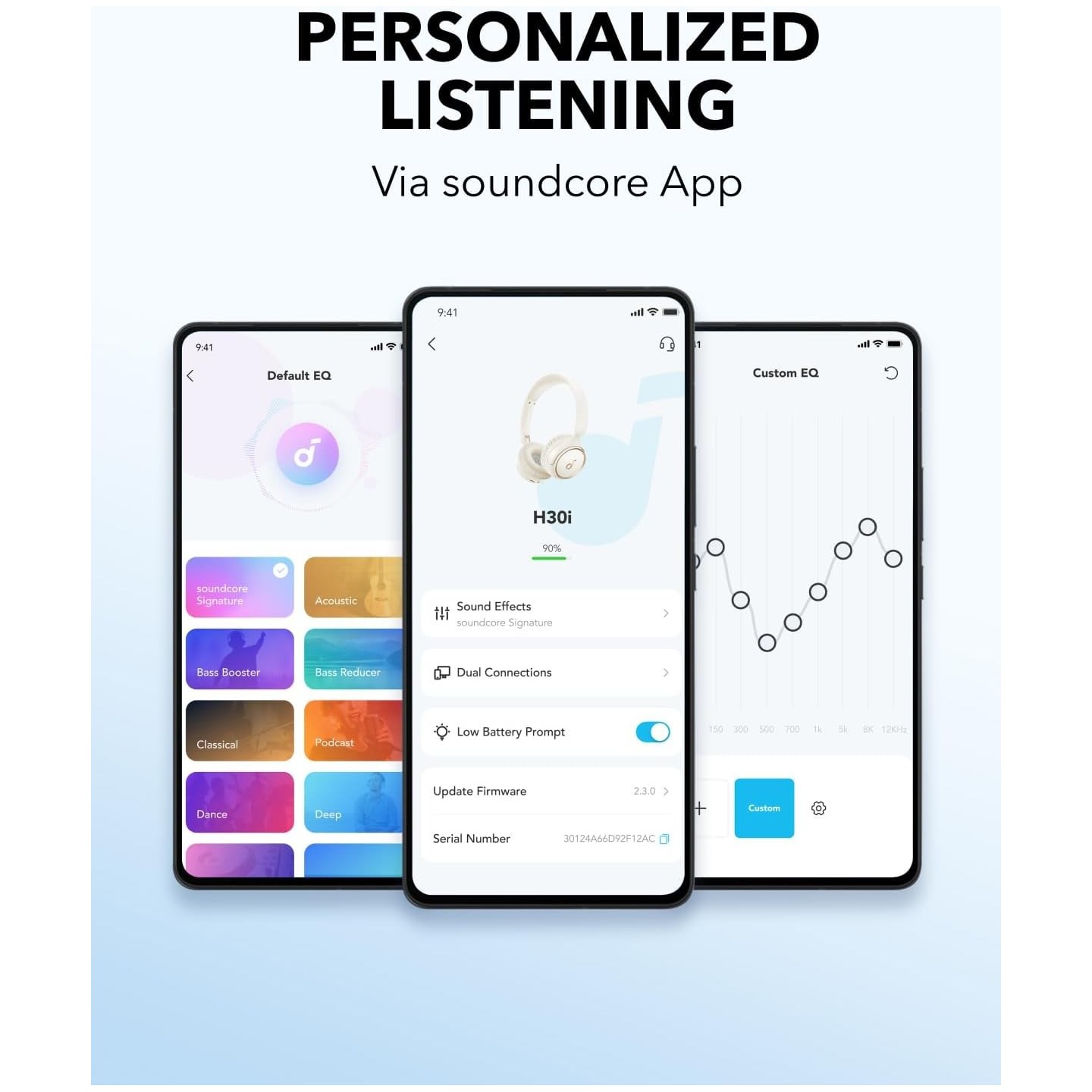 Anker Soundcore Headphones - H30i - Black — Buy in Cyprus with Fast Delivery