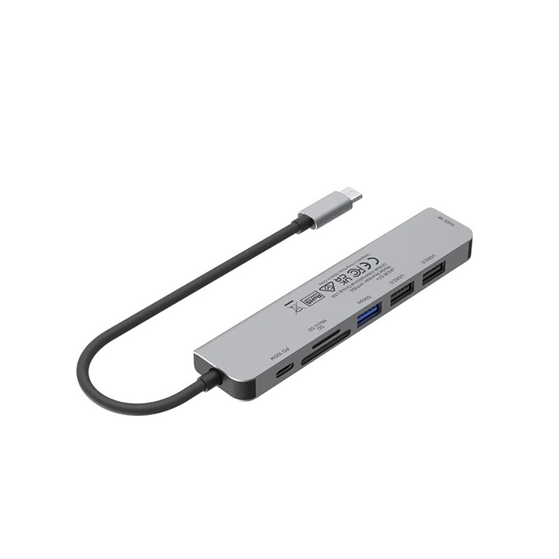 Buy Unitek USB-C Hub - H1118A - USB3.0, HDMI, SD, PD100W in Cyprus, Nicosia, Limassol, Larnaka, Pafos