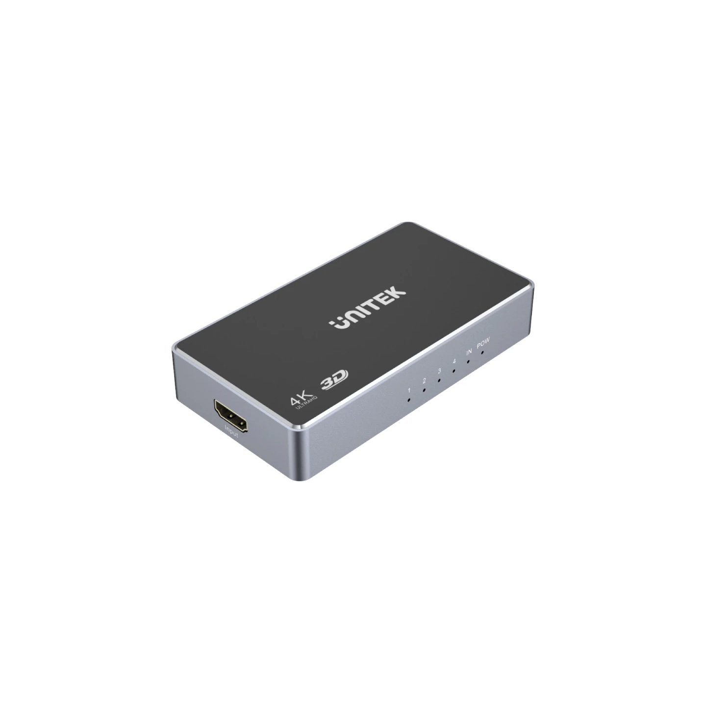 Unitek HDMI Splitter - V1109A - 1 In-4 Out Black Space Grey — Buy in Cyprus with Fast Delivery